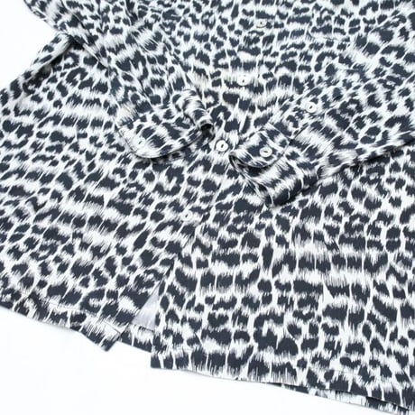 Silk Animal Pattern L/S Shirt