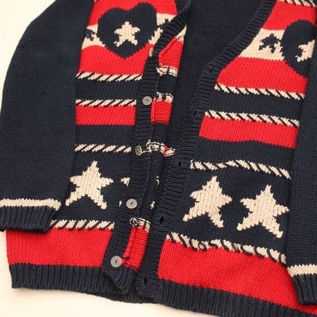Christopher & Banks Hand Embroidered Cotton Knit Cardigan