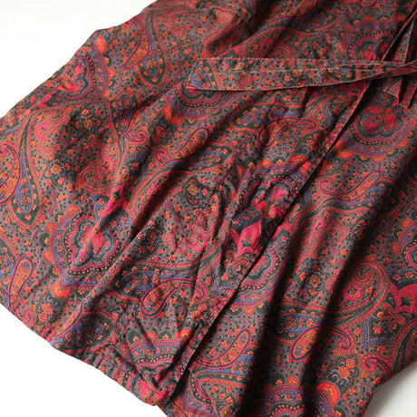Cotton Paisrey Gown Coat