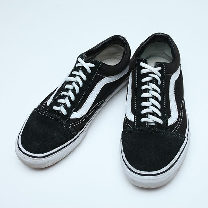 アッパー底サイズバンズ VANS OLD SKOOL SUEDE 27,0cm 黒白