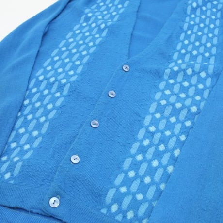 Vintage Acryl Knit Cardigan