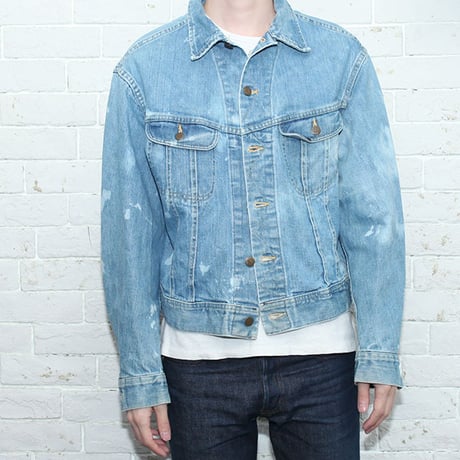 Vintage Bleach Deim Jacket