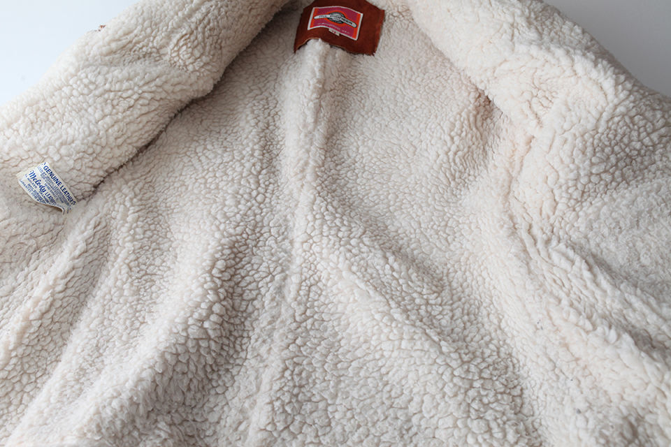 NOWOS スエード ランチコート 新品未使用 NOWOS ランチコート ボア スエード レザー - メルカリ