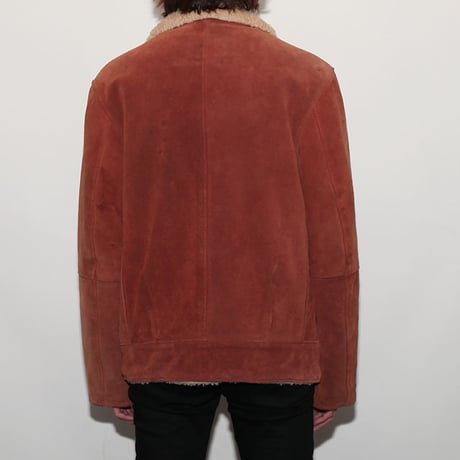 Schott Suede Boa Jacket