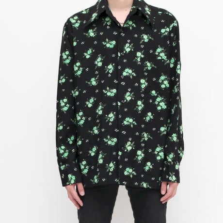 Flower Pattern L/S Shirt
