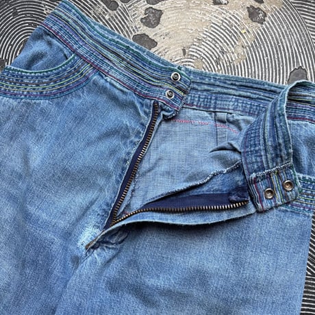 70s Flared Denim Pants