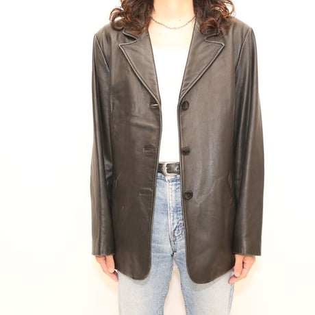 Wilsons Black Leather Jacket