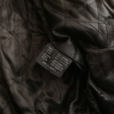 Black Leather Jacket Loose Silhouette
