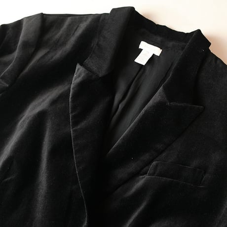 Velvet  Tailored  Jacket