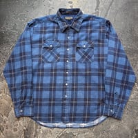 WOODLAND Print Flannel Plaid Shirt