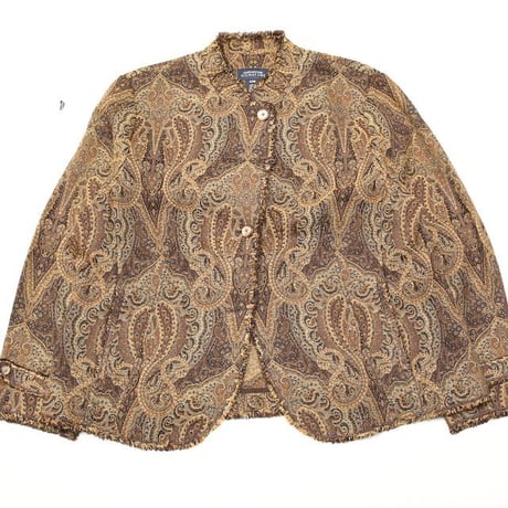 Paisley Pattern Tapestry Jacket