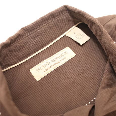 Silk  Plane S/S Shirt