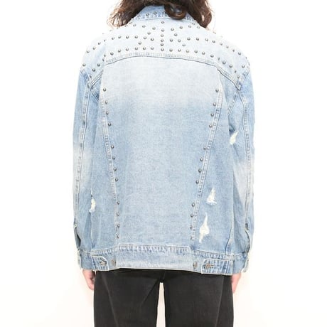Studs Design Denim Jacket