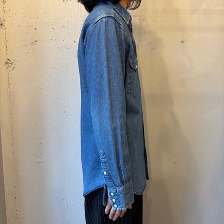 80s Wrangler Denim Western Shirt