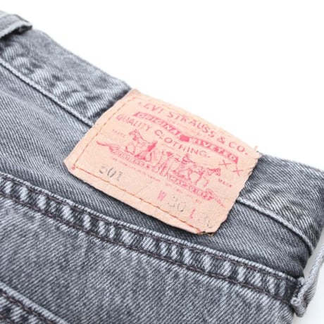 Levi's 501 Black Denim Pants