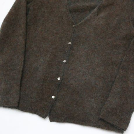 Mohair Blend Knit Cardigan
