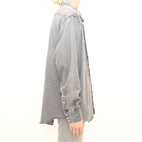 Wrangler Black Denim L/S Shirt