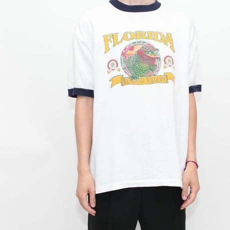 Vintage Ringer T-Shirt MADE IN USA