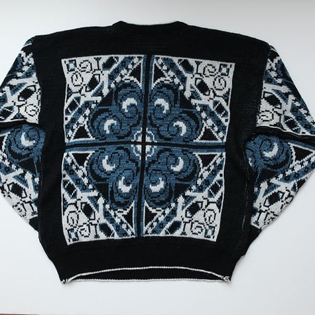 デザインニット Black