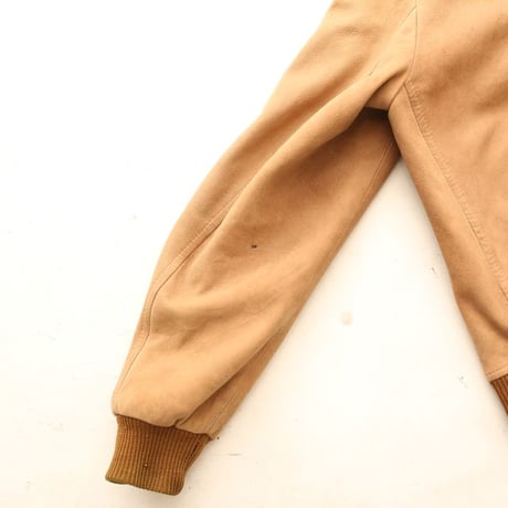 Vintage Nubuck Leather Jacket