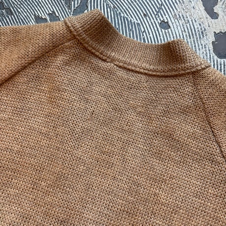 Tundra Suede × Wool Knit Cardigan MADE IN CANADA