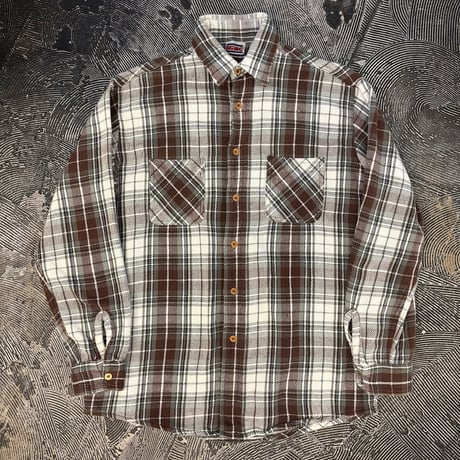 80s BIG MAC Cotton Heavy Flannel Shirt
