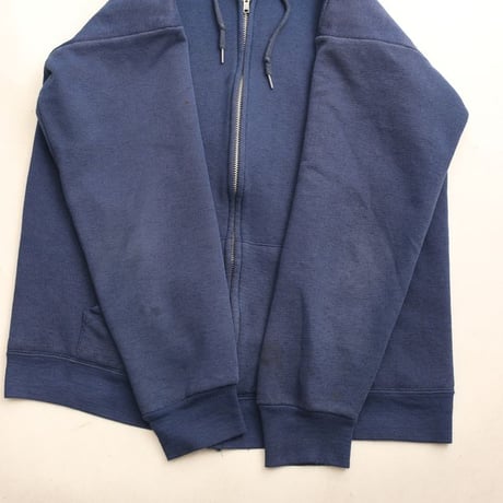 70-80s Thermal Lined Full Zip Sweat Hoodie