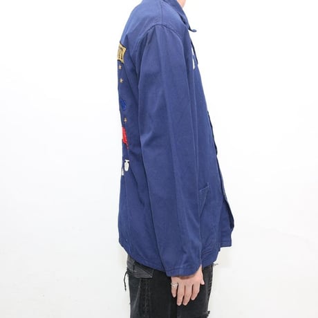 Embroidery Remake Euro Military Jacket