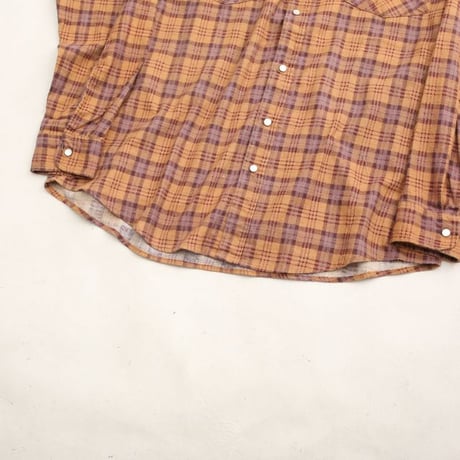 Plaid Print Flannel Shirt