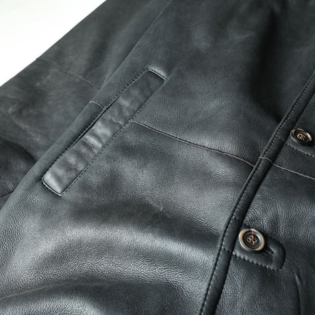 Black Mouton Coat
