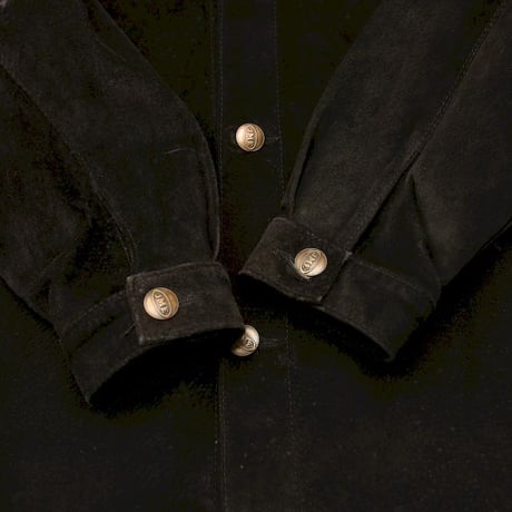 Black Suede Leather Jacket