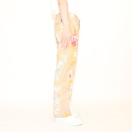 Mix Colors Painted Pants