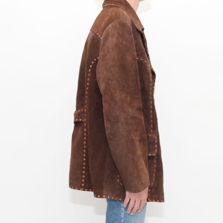 MONTGOMERY WARD  Suede Leather Jacket