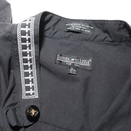 Vintage Embroidery L/S  Shirt