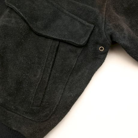 A-2 Type Flight Suede Leather Jacket