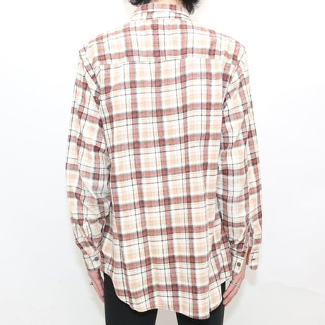 90s Print Flannel Plaid Shirt