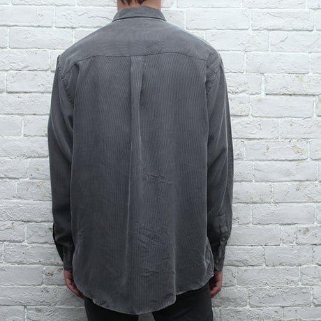 レーヨン千鳥格子シャツ Rayon L/S Shirt