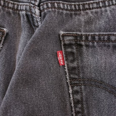 Levi's 501 Damage Black Denim Pants