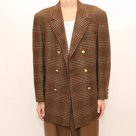 Bill Blass Double Breasted Tailored Jacket