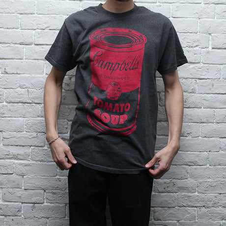 アンディーウォーホル キャンベルスープ缶 Tシャツ Andy Warhol T-Shirt