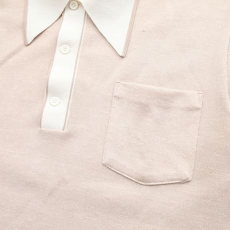 Vintage Knit Polo Shirt