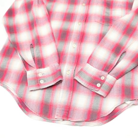 70's Vintage Ombre Check L/S Shirt