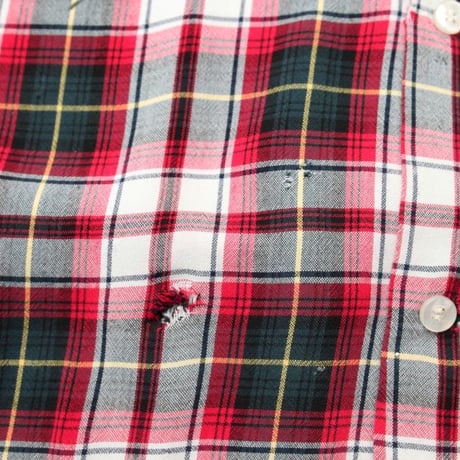 60's Rayon Check L/S Shirt