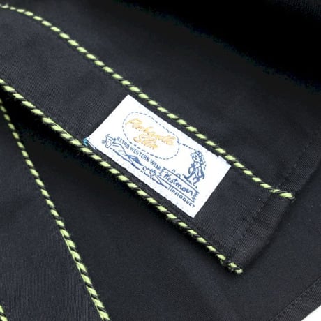 Black Embroidery Western Shirt