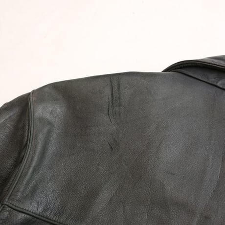90s Andrew Marc × Wilsons Black Leather Sport Jacket
