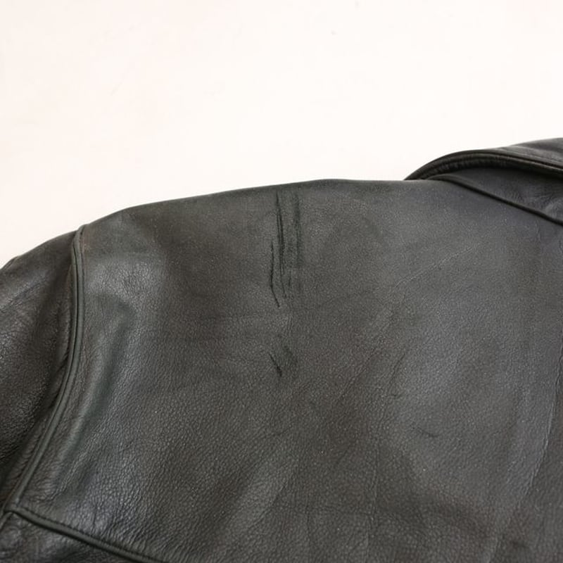 90s Andrew Marc × Wilsons Black Leather Sport J