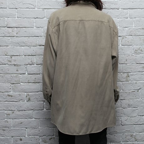 Fake Suede L/S Shirt
