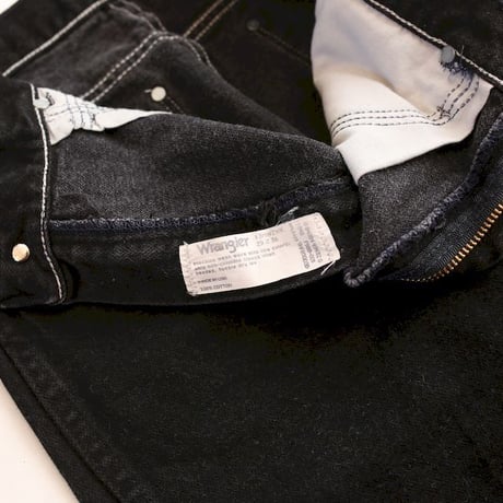 Wrangler 13MWZWK Black Denim Pants
