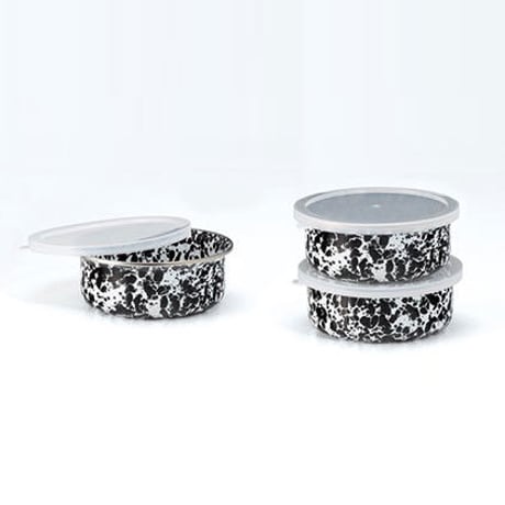 CROW CANYON HOME Storage Bowls, Set of 3,
