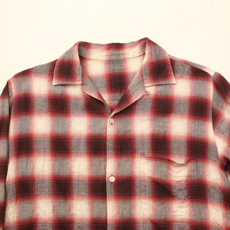 Ombre Checked L/S Shirt